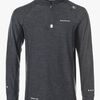 Endurance Lyle Melange Performance Shirt, Black