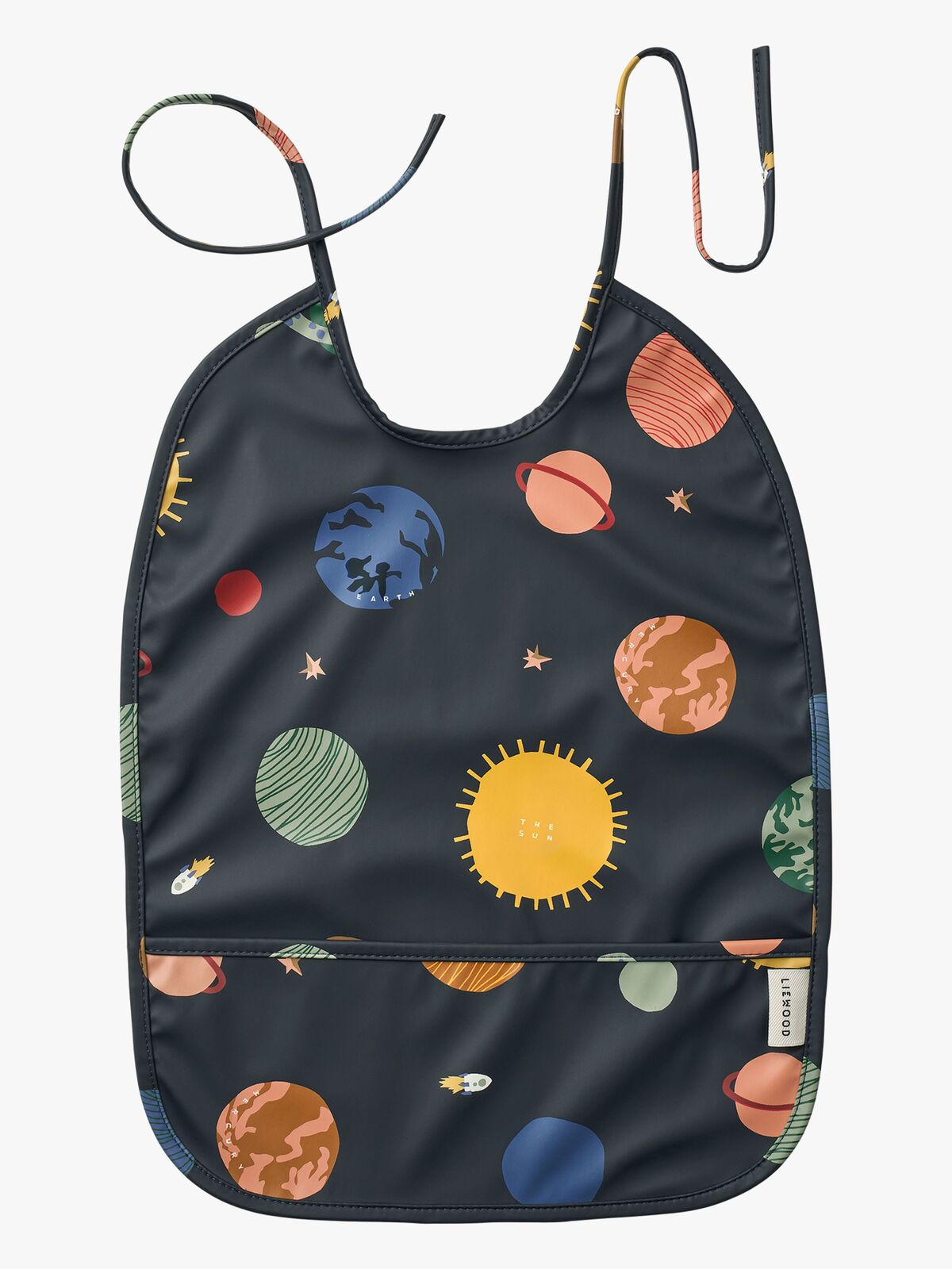 LIEWOOD Lai Lätzchen, Universe/Classic Navy