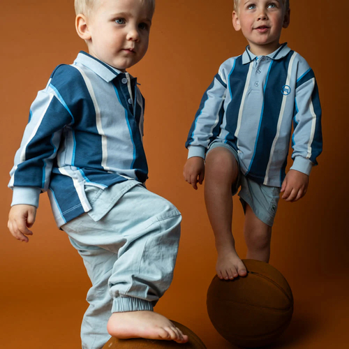 That's Mine Victor Poloshirt, Multi Stripe