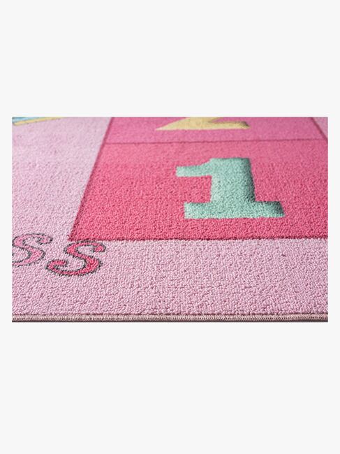 Happy Kids Teppich 120x160, Rosa