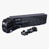 F1 Mercedes AMG Racing Transportset mit W15 Russell #63 1:43