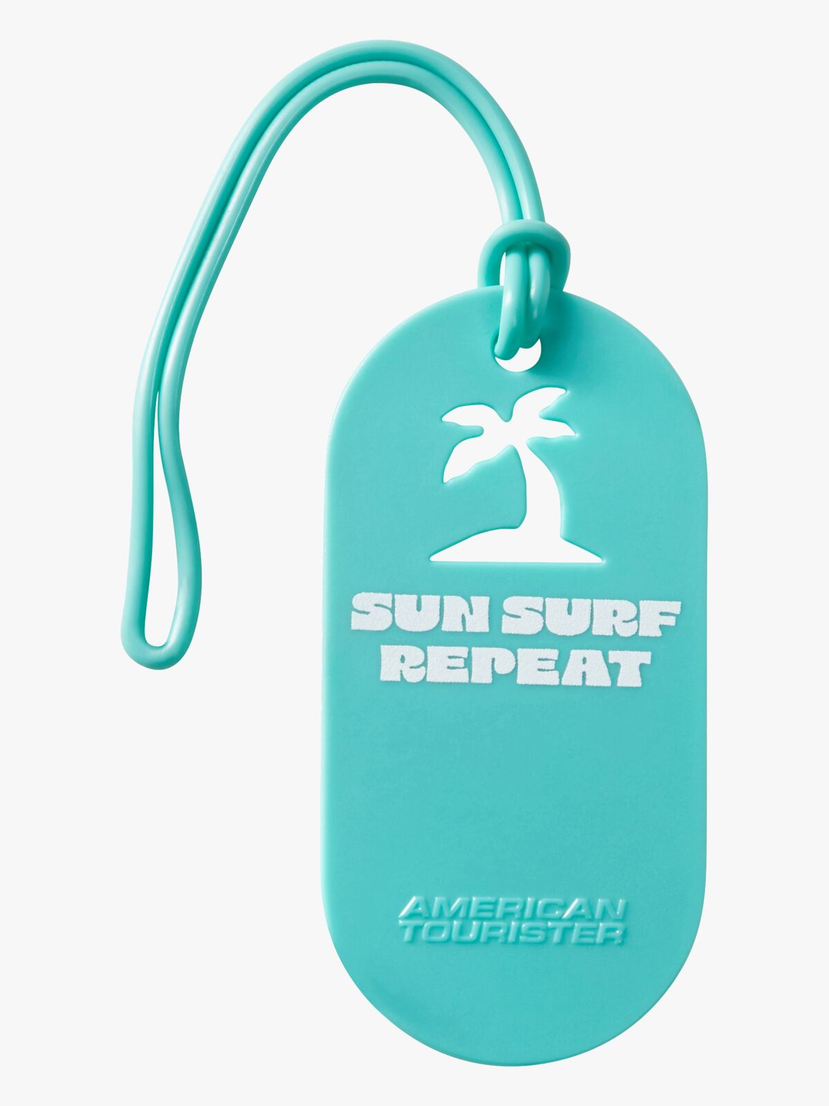 American Tourister Fun Tags Gepäckanhänger 2er-Pack, Sun Surf Repeat