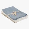 Pippi Musselintuch 3er-Pack, Ashley Blue