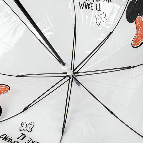 Disney Minnie Maus Regenschirm, Durchsichtig