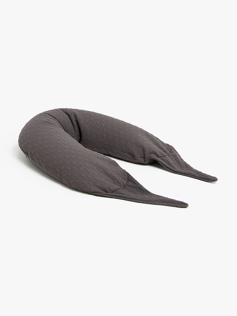 Beemoo CARE Cozy Umstands- und Stillkissen, Dark Grey