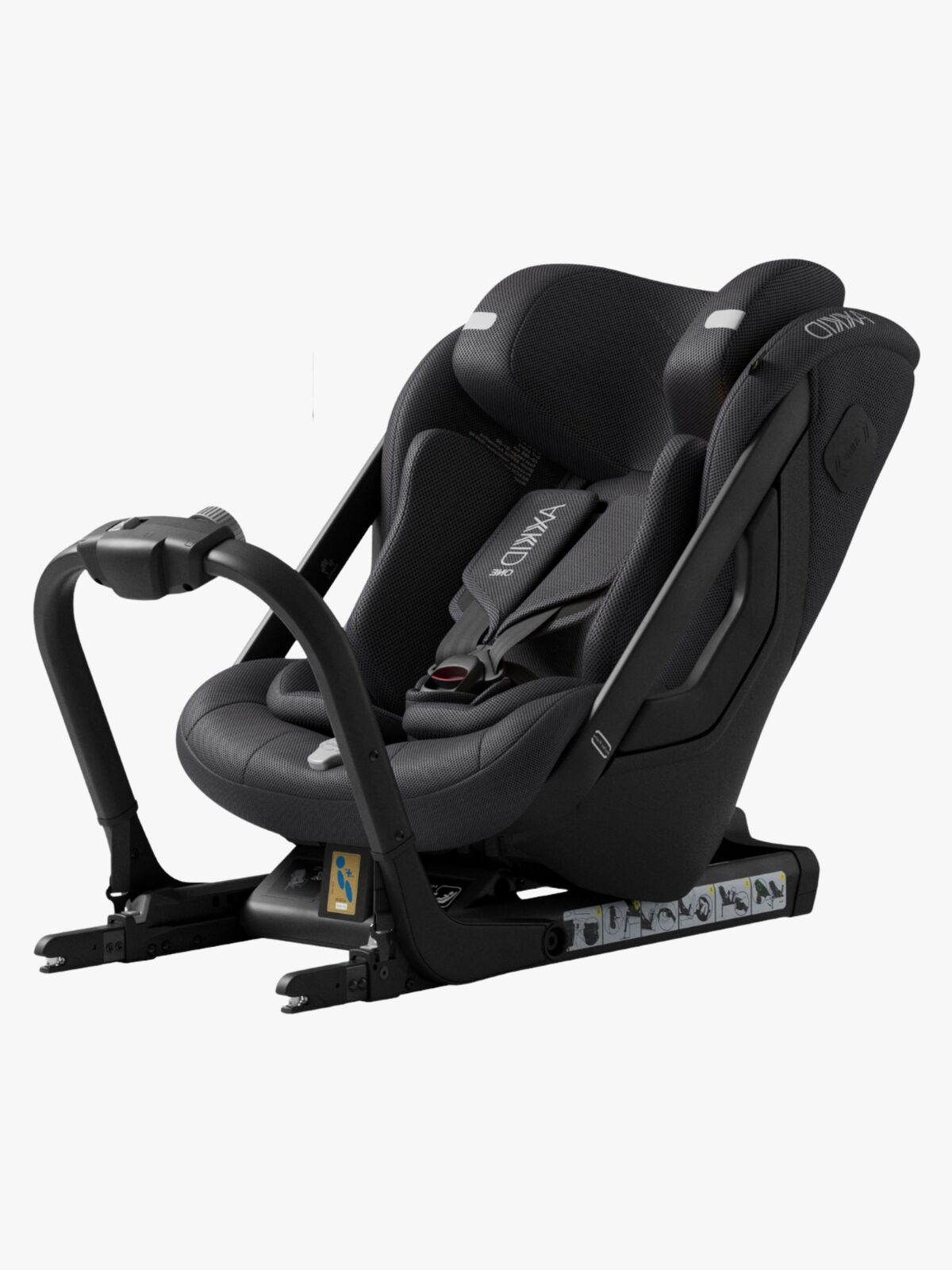 Axkid One 3 Rückwärtsgerichteter Kindersitz, Arctic Mist Grey Mesh