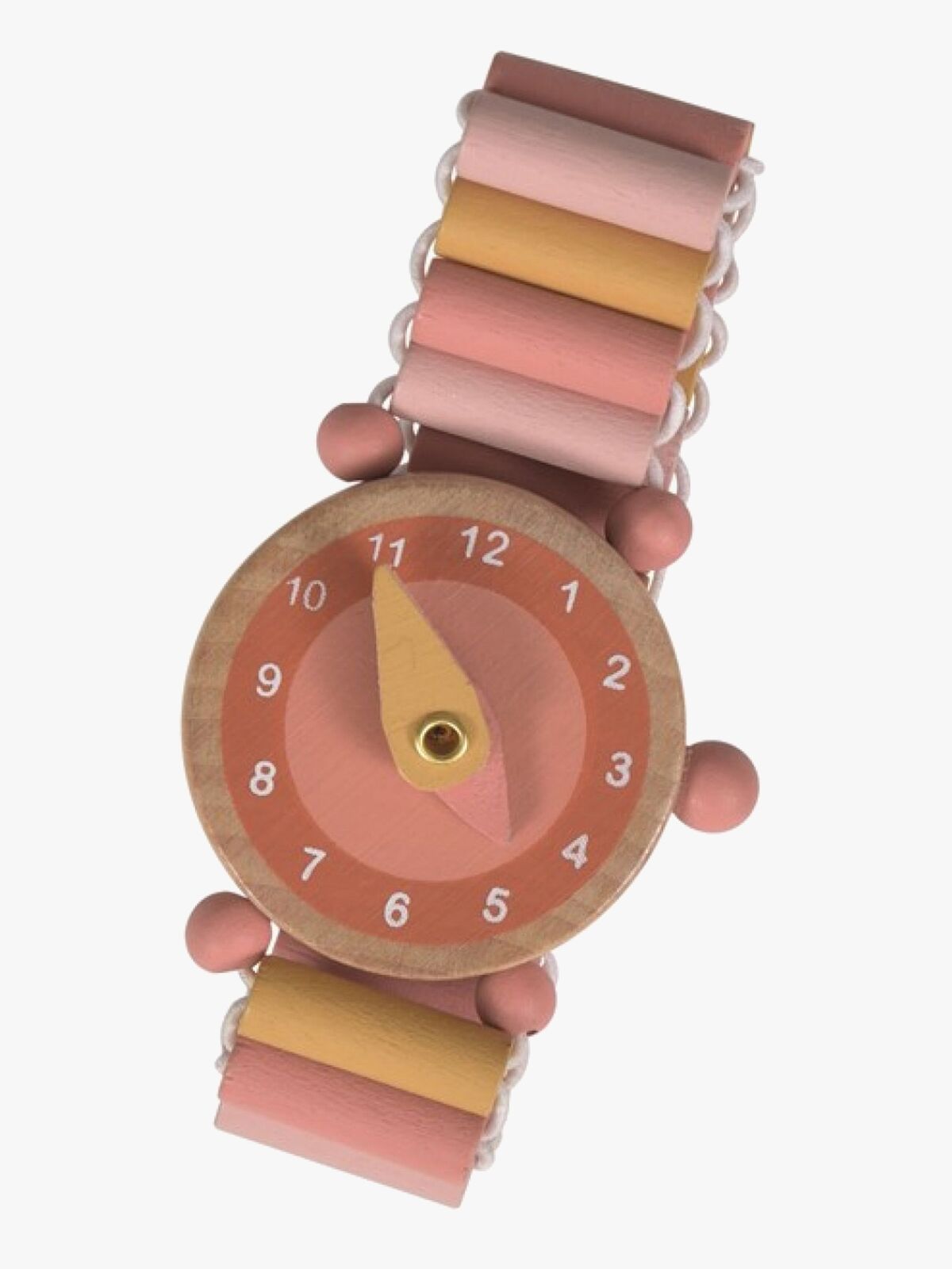 Egmont Toys Holzuhr, Rosa