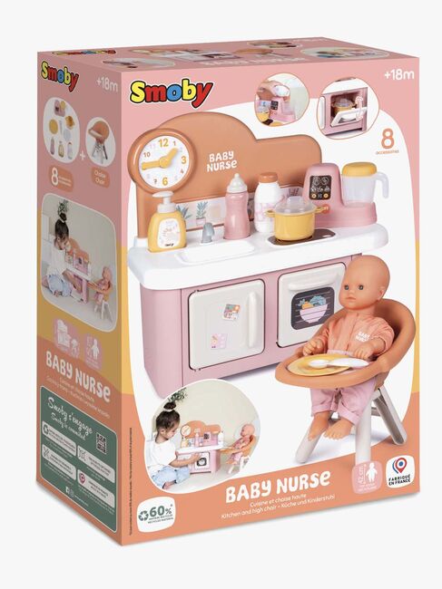 Smoby Baby Nurse Spielzeugküche Mit Puppenstuhl 7600220503-1499_3b.jpg