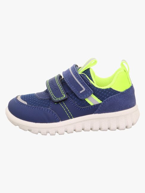 Superfit Sneaker, Blue/Yellow