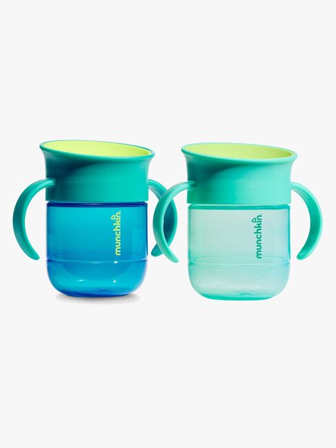 Munchkin Miracle 360 Trinklernbecher 207 ml 2er-Pack, Dark Blue/Blue 90597-darkblue-1124_1.jpg