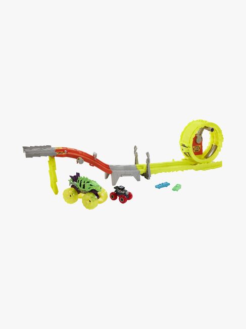 Hot Wheels Power Smashers Race & Chase Spielset