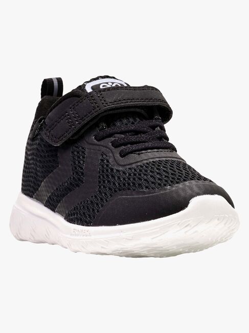 Hummel Actus Tex Recycled Jr WP Sneaker, Black