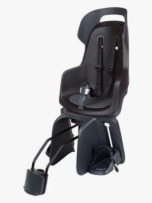 BoBike GO Maxi Neigbarer Frame Mount Fahrradsitz, Urban Black