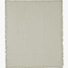 Jollein Musselintuch Fringe, Olive Green/Ivory