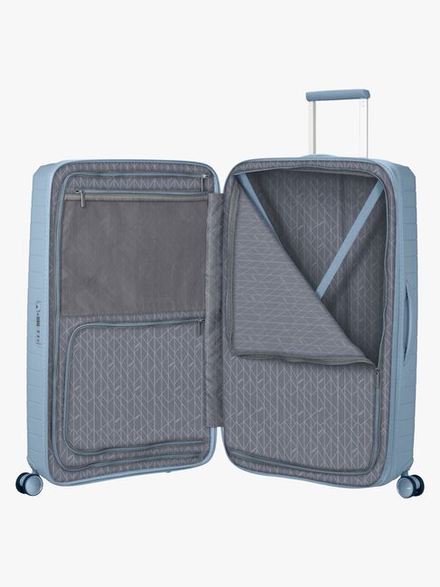 American Tourister FastForward Spinner Koffer 108-118L, Steel Blue