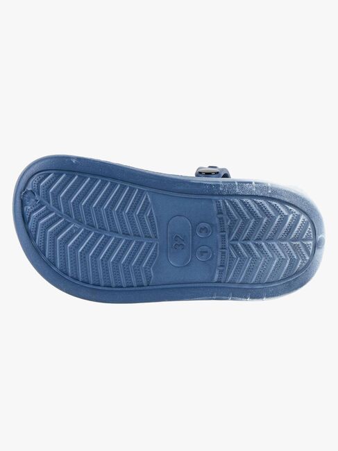 Real Madrid Slipper, Blau