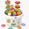 Kinder and Kids Kreatives Montessorispielzeug Topf mit Pflanzen und Aufklebern