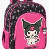 Hello Kitty Kuromi Small Rucksack 15L, Rosa-schwarz