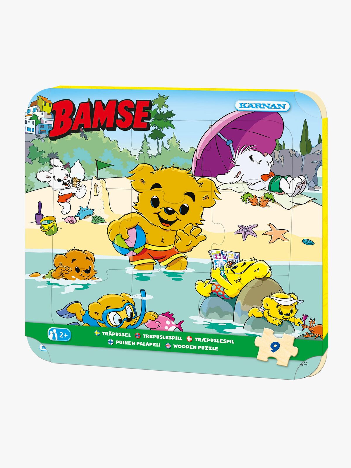 Bamse Puzzle 9 Teile