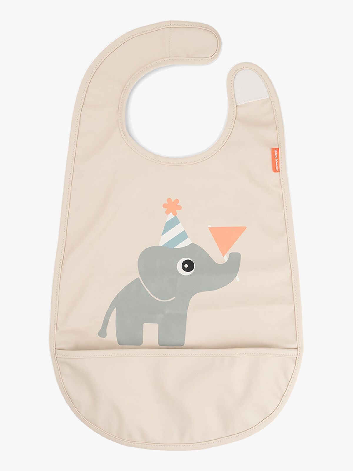 Done By Deer Celebration Lätzchen, Sand