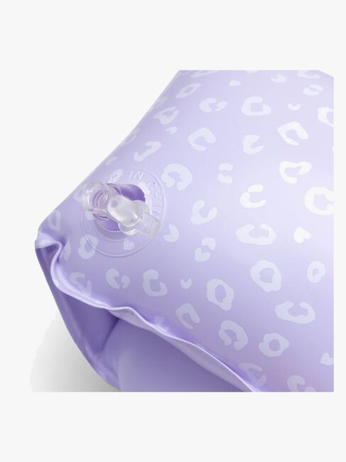 Swim Essentials Schwimmflügel, Lila Leopard