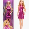 Barbie Fashionista Puppe mit Blonden Haaren & Pinkem Kleid
