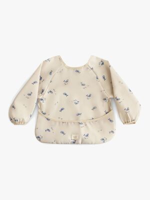 Mushie Langärmliges Lätzchen, Whales