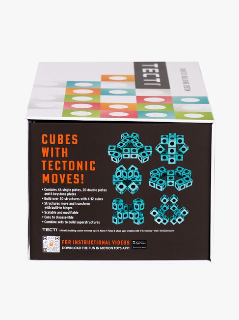 Fun In Motion Toys Bau-Set Tecti Würfel
