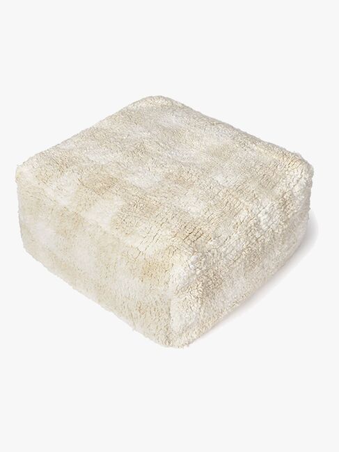 Lorena Canals Vichy Sitzhocker, Ivory