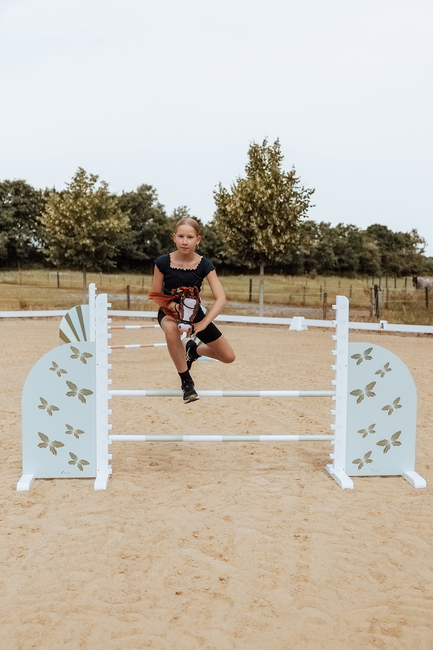 byASTRUP Hindernisstative für Sprunghindernisse Basis 2 Teile