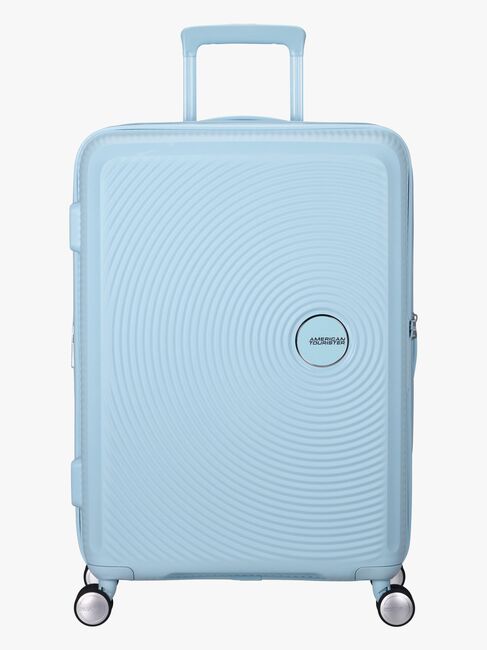 American Tourister Soundbox Spinner Reisekoffer 71,5L, Pastel Blue