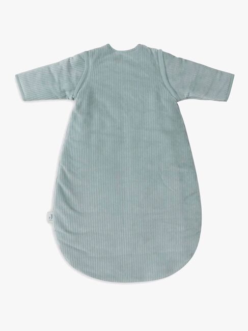Jollein Schlafsack mit abnehmbaren Ärmeln Rund 70 cm, Rib Sea Green