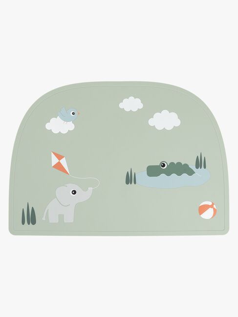 Done By Deer Playgorund Tischset Silikon, Green