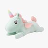 Teddykompaniet Plüschspielzeug Liegendes Einhorn 52 cm, Grün