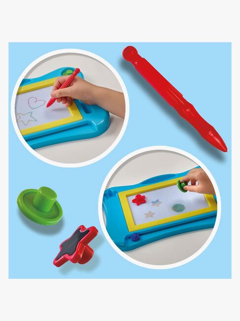 SES Creative Meine Erste Magnetische Zeichentafel mit Farben
