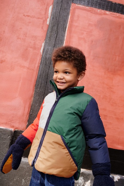 LIEWOOD Brantley Steppjacke, Apple Red Multi Mix