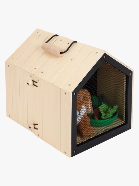 Small Foot Spielset Kaninchen mit Käfig & Gehäuse