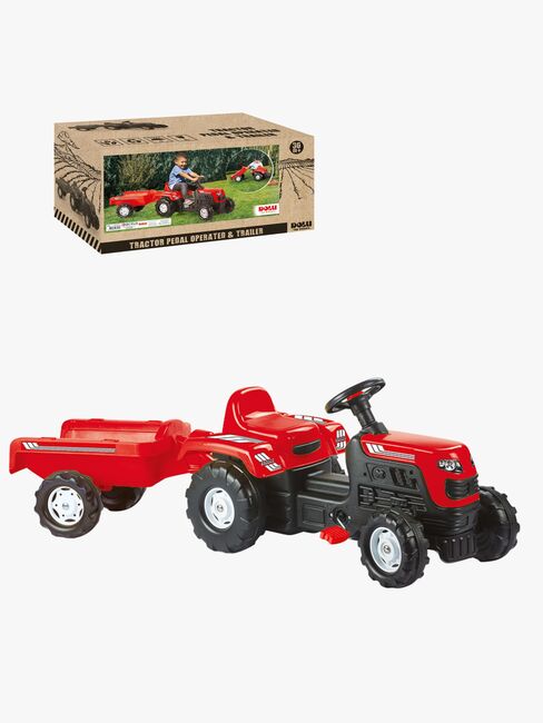 Dolu Ranchero Trettraktor Mit Anhänger, Rot 8Ranch-146-3467_1.jpg