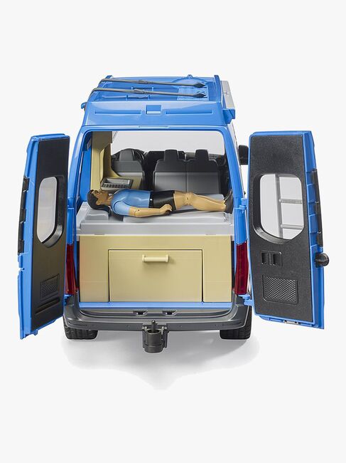Bruder MB Sprinter Camper mit Zubehörteile