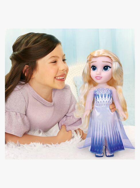 Disney Die Eiskönigin Puppe Elsa 38 cm, Weiß