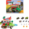 Majorette CLAAS Bauernhof mit 3 Fahrzeugen