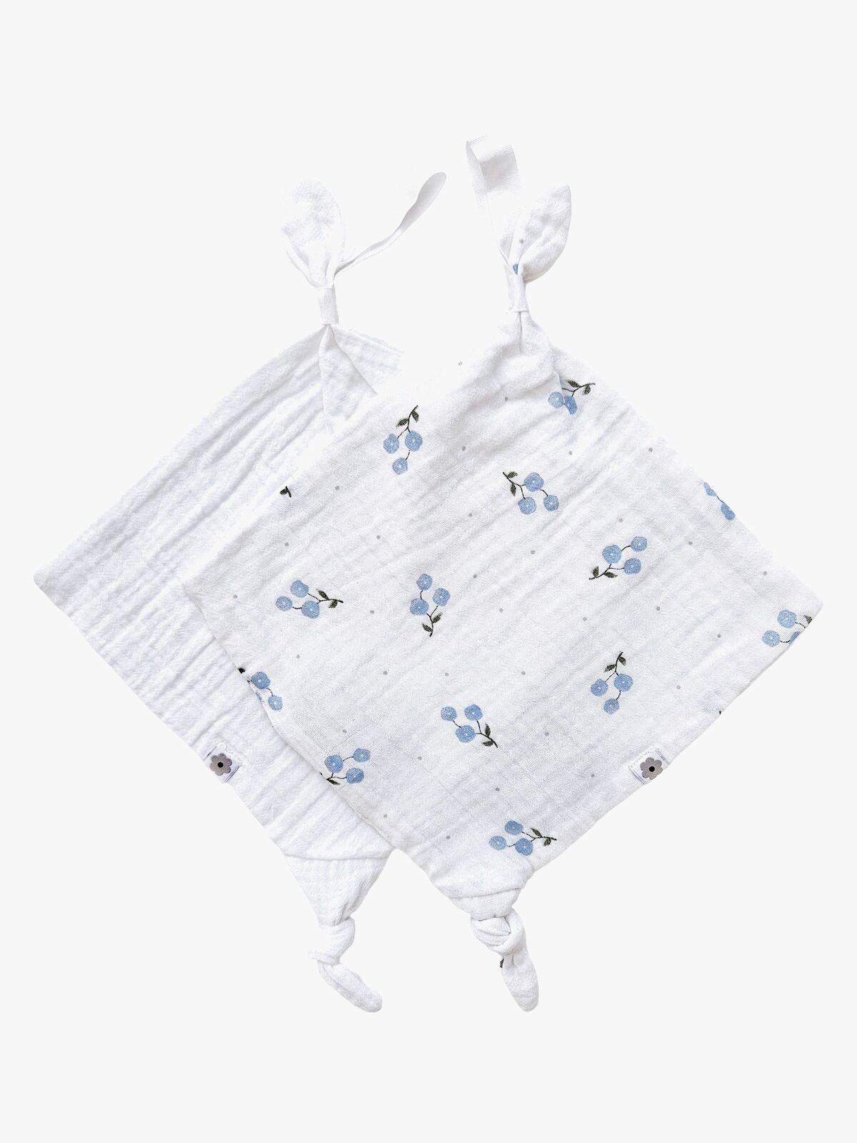 Summerville Organic Schmusetuch 2er-Pack, Bluebell