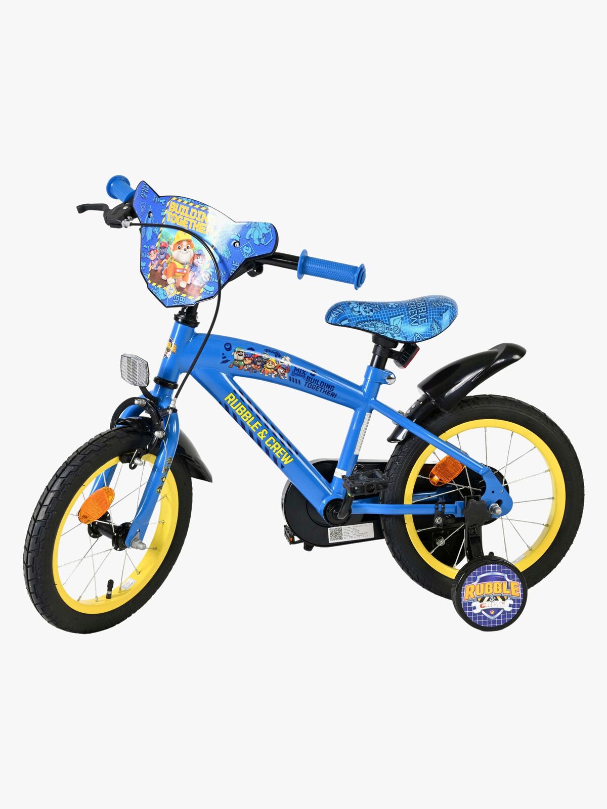 Paw Patrol Rubble & Crew Fahrrad 14 Zoll, Blau