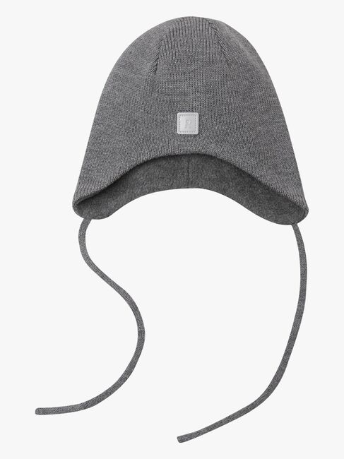 Reima Piponen Mütze Merinowolle, Grey Melange