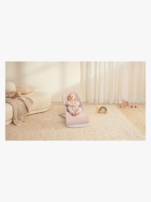 BabyBjörn Bliss Babywippe Gewebt, Light Pink Melange