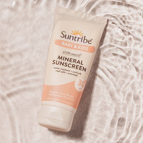 Suntribe Baby & Kids Natural Mineral Sonnencreme LSF 30, 100 ml