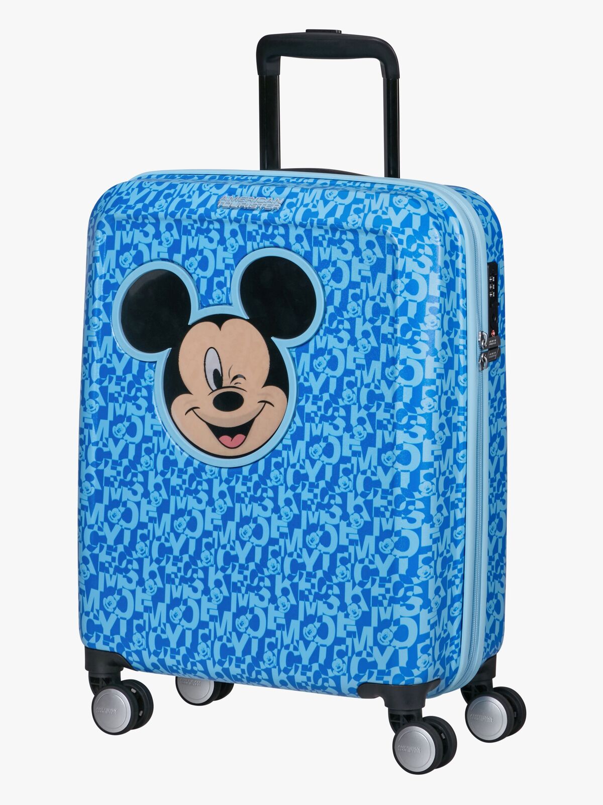 American Tourister Funlight Disney Reisekoffer 36L, Mickey Lenticular Blue
