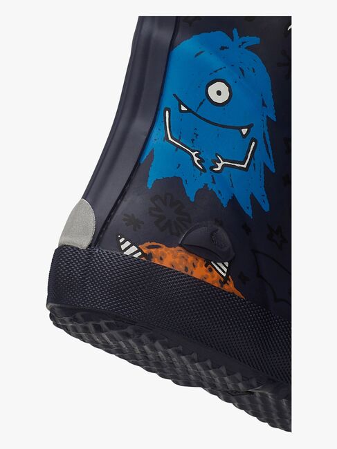 Viking Indie Print Gummistiefel, Navy/Multi
