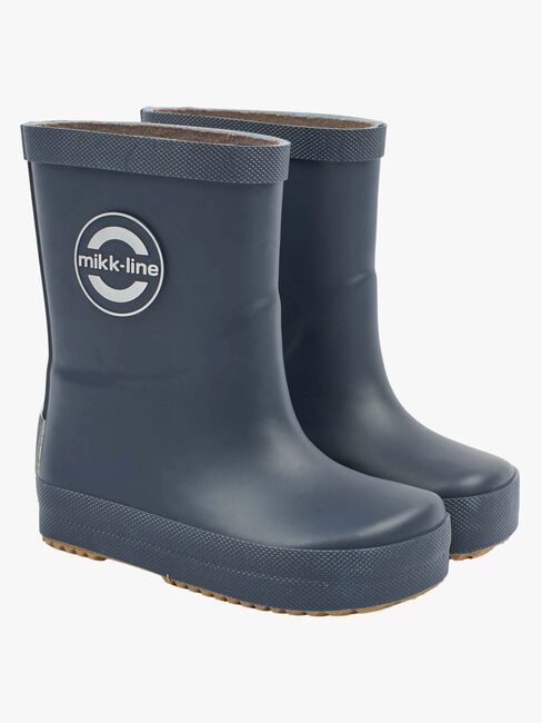 Mikk-Line Barefoot Gummistiefel, Blue Nights