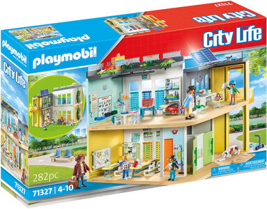 Playmobil 71327 City Life Baukasten Große Schule